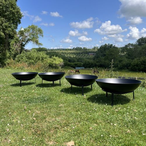 🔥 4 Mini Braseros Décoratifs